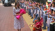 PHOTOS: President Trump, first lady Melania Trump visit India