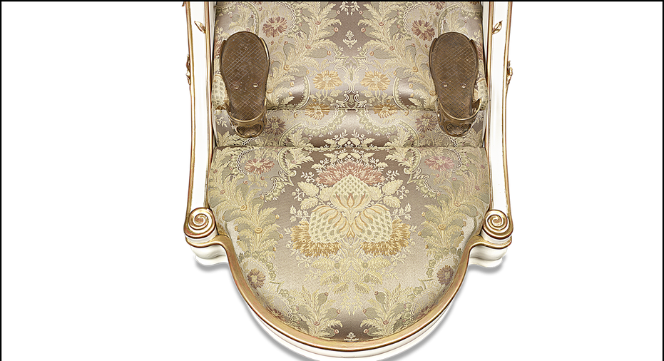 King Edward VII's 'love chair' gives a royal twist to big-budget