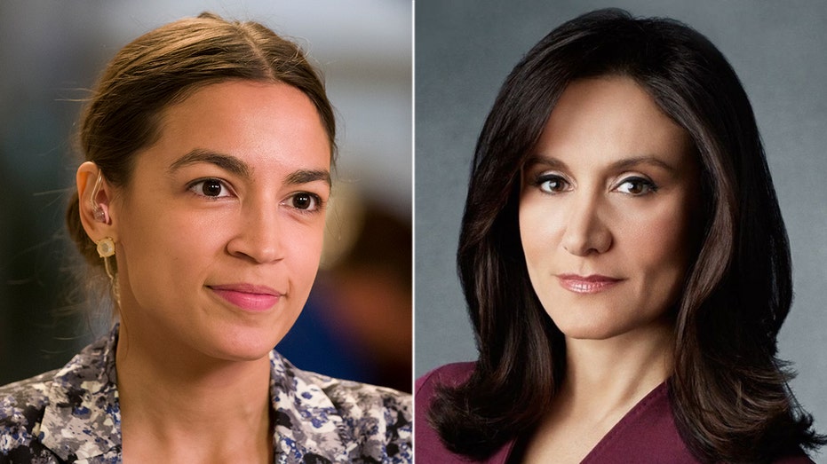 AOC challenged by former CNBC anchor Michelle Caruso Cabrera