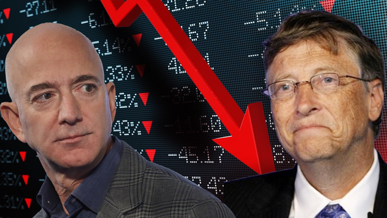 Jeff Bezos, Bill Gates, other billionaires lose nearly ...