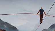Nik Wallenda walks highwire across volcanic 'Mouth of Hell'
