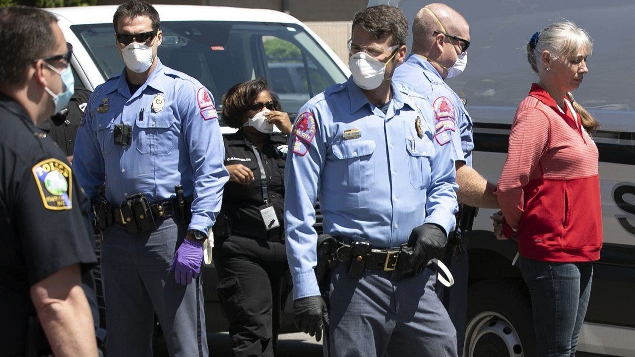 Coronavirus Lockdown Protesters Gridlock Michigan Streets Fox Business
