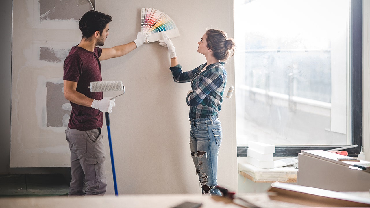 Painting Projects Surge As Coronavirus Shutdown Keeps Residents