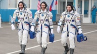 Despite coronavirus, astronauts blast off to International Space Station