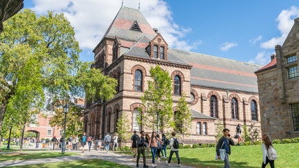 Sayles Hall  on the campus of Brown University. (iStock) - Fox Business News