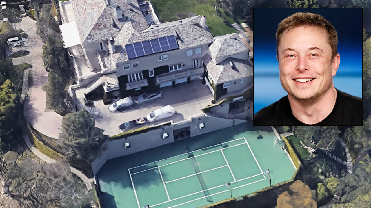 Elon Musk Lists Bel Air Calif Homes For Combined 39m Fox Business