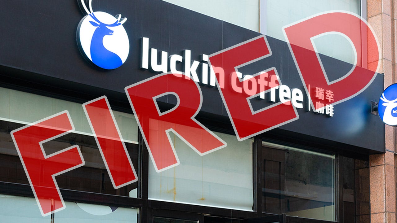 Luckin Coffee fires CEO, COO after fraud investigation ...