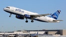 Fort Lauderdale, United States - February 17, 2016: A Jetblue Airways Airbus A320 with the registration N595JB taking off from Fort Lauderdale Airport (FLL) in the United States. Jetblue is an American low-cost airline and the fifth biggest airline in the US with its headquarters in New York.