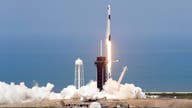 SpaceX rocket ship lifts off with 2 Americans