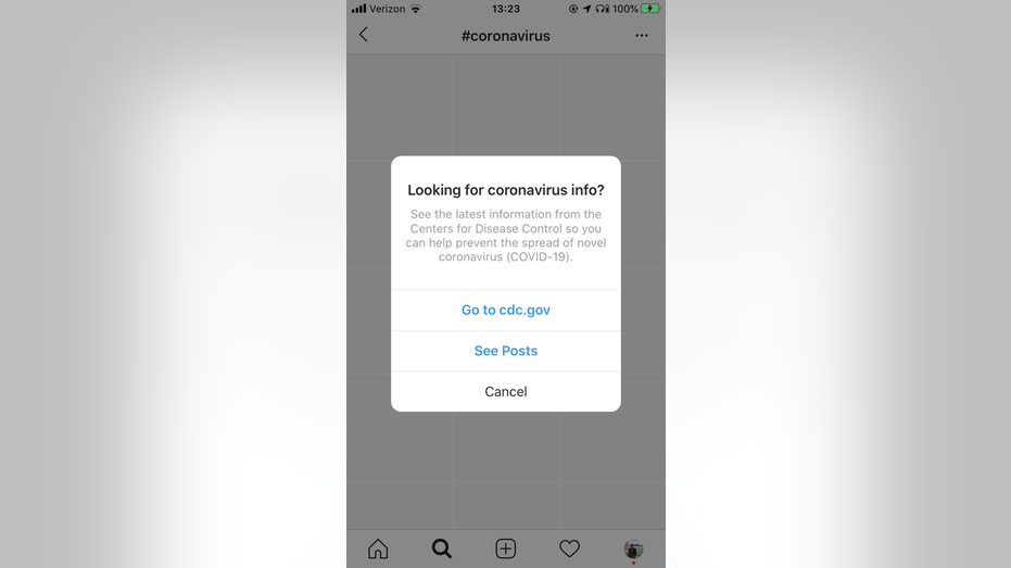 Instagram adds coronavirus CDC links to posts mentioning virus | Fox Business
