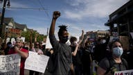 Protests turn subdued after new charges in George Floyd case