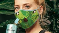 NJ hard seltzer company makes coronavirus face masks with drinking straw flap