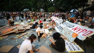 Protesters demand NYC Mayor de Blasio cut NYPD budget by $1B