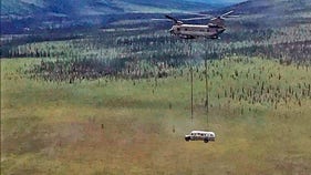 SEE PICS: Famous attraction airlifted out of backcountry over safety fears