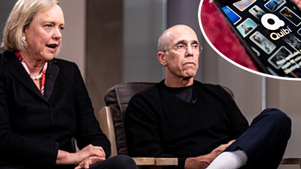 Jeffrey Katzenberg and Meg Whitman struggle with their startup &mdash; and each other