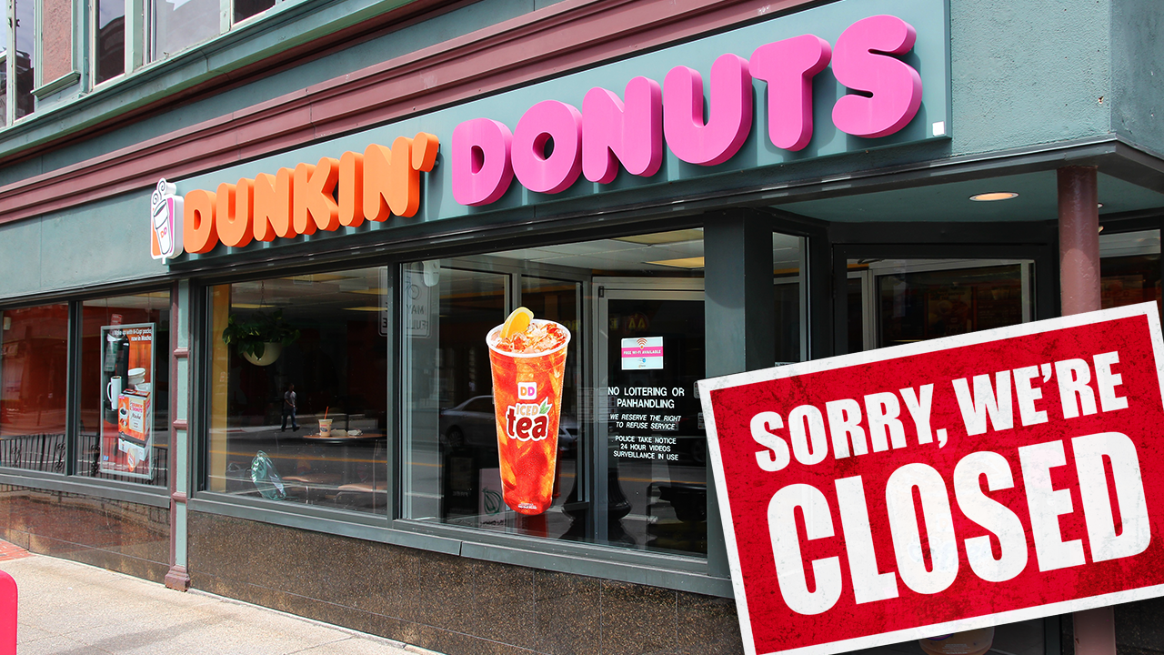 Dunkin' to close 450 stores permanently by end of 2020 - Fox Business