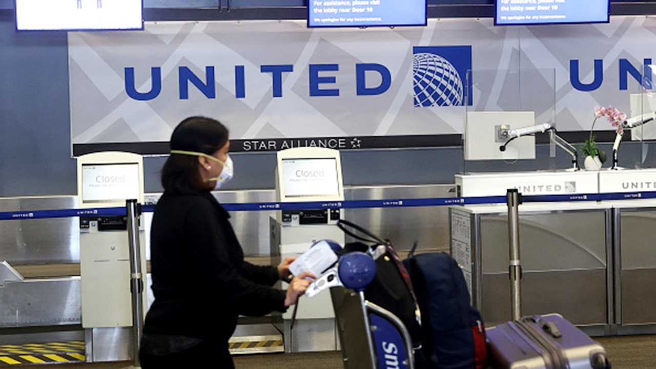 United Airlines to require masks in airports Fox Business
