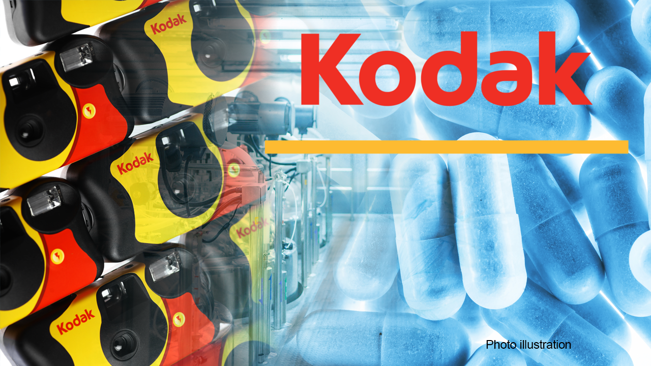 Kodak Lands 765m Us Loan Under Defense Production Act To Boost Drug Production Fox Business