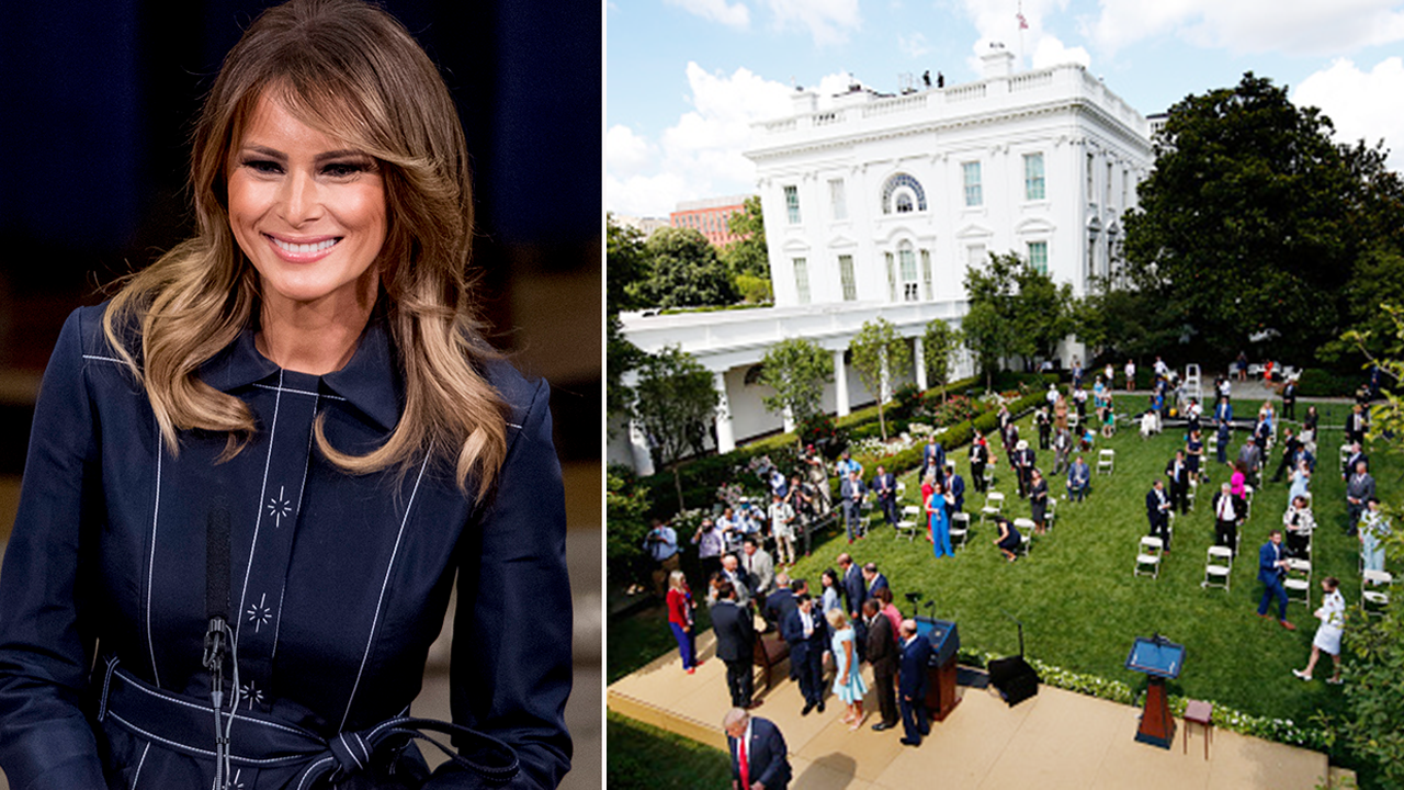 Melania Trump renovating White House Rose Garden with nod to original