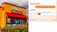 Popeyes targets pizza in new social media campaign