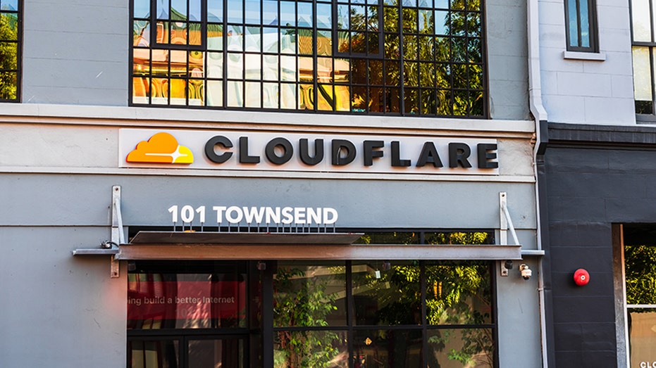 Exterior view of Cloudflare headquarters, San Francisco