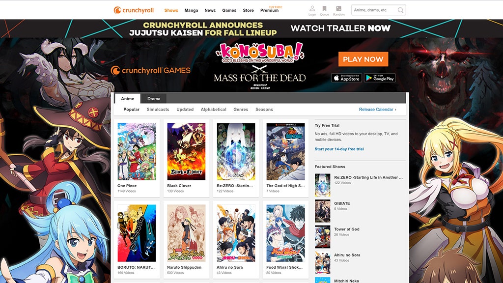 Anime Crunchyroll Announces Spring Slate Scifinow The World S Best Science Fiction Fantasy And Horror Magazine