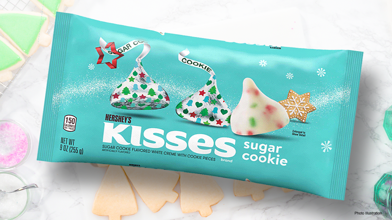 Hershey S Releasing Sugar Cookie Kisses This Holiday Season Fox Business