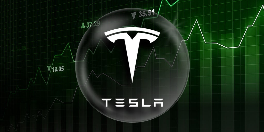 pix Tesla Stock Ticker Symbol tesla drives into bubble territory
