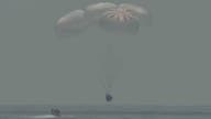 SpaceX capsule and NASA crew make 1st splashdown in 45 years