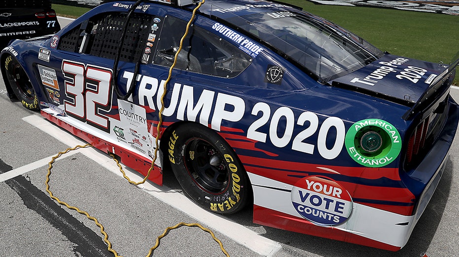 NASCAR 'Trump 2020' car keeps Goodyear tires despite president's call for  boycott | Fox Business