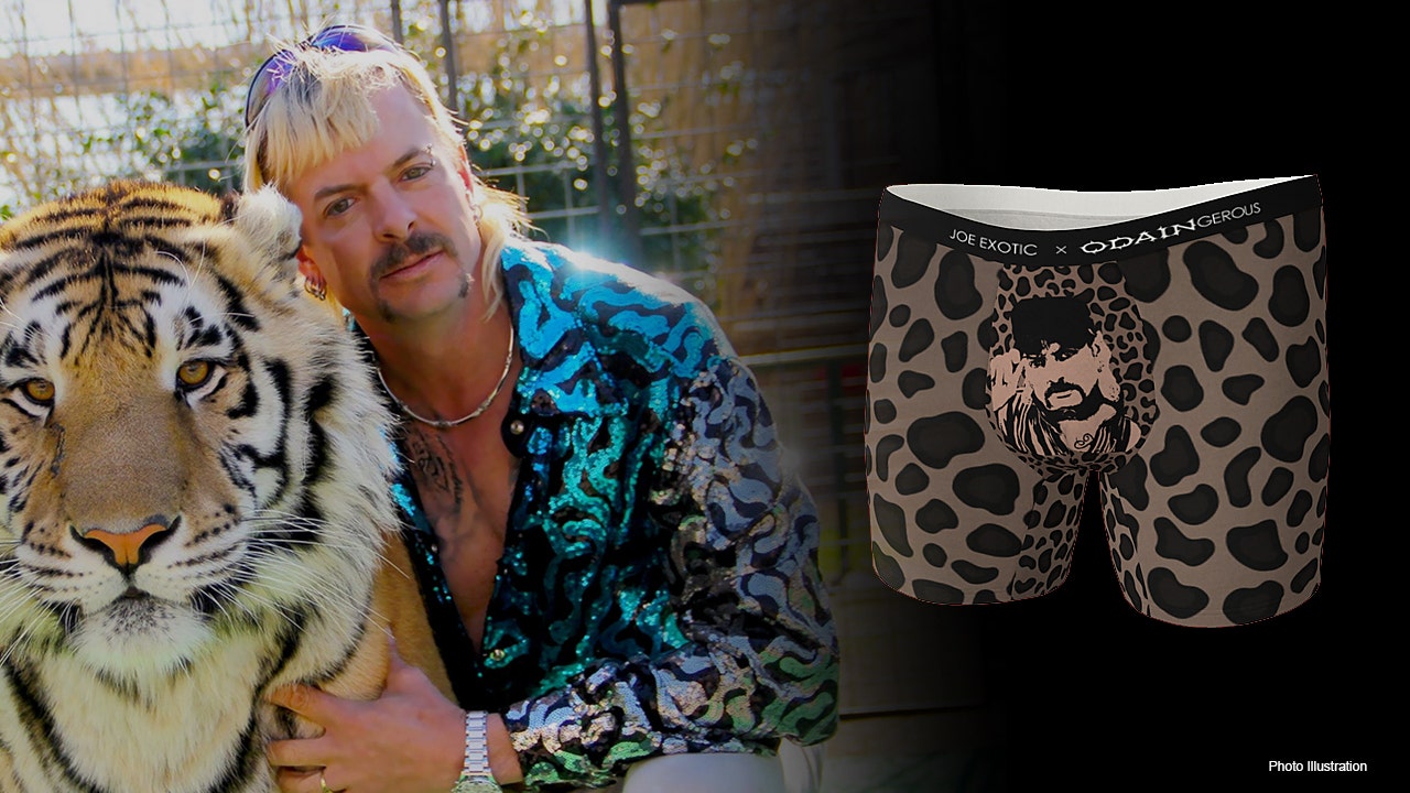 Joe Exotic's underwear range SELLS OUT in hours as bizarre leopard-print  boxers rake in $50,000 while he rots in prison