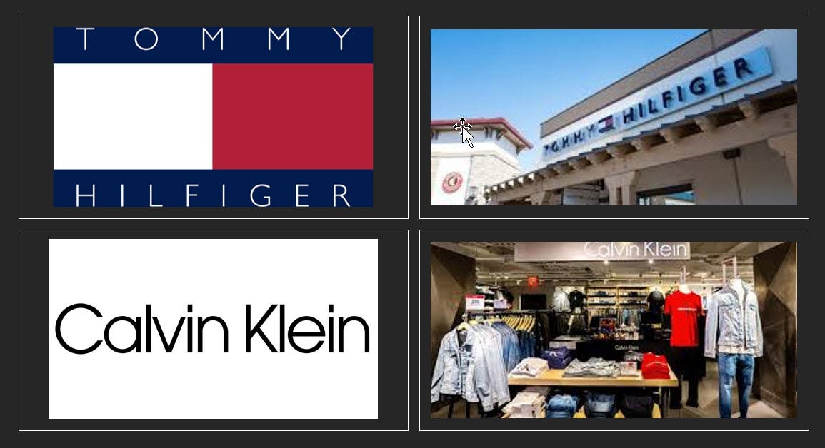 Pvh calvin klein tommy hilfiger deals