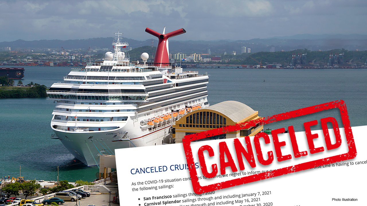 carnival europe cruises cancelled