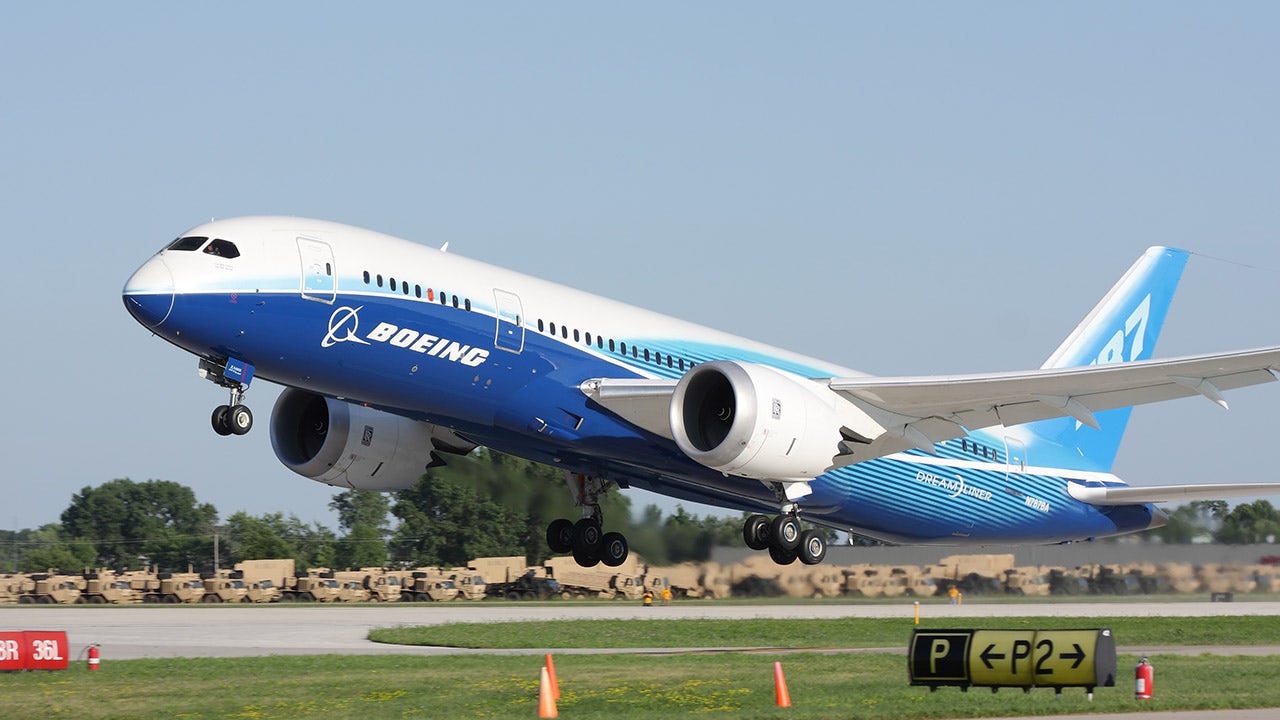 FAA issues new warning for Boeing 787 operators ahead of Verizon, AT&T 5G rollout - Fox Business