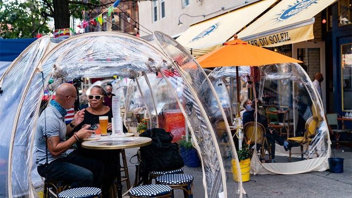 Restaurants with bubble seating sale