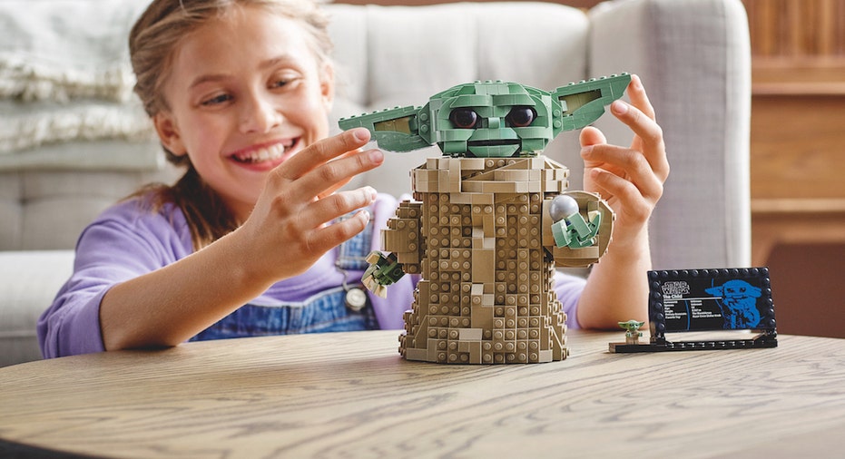 The Force is strong with Lego's new Baby Yoda construction set