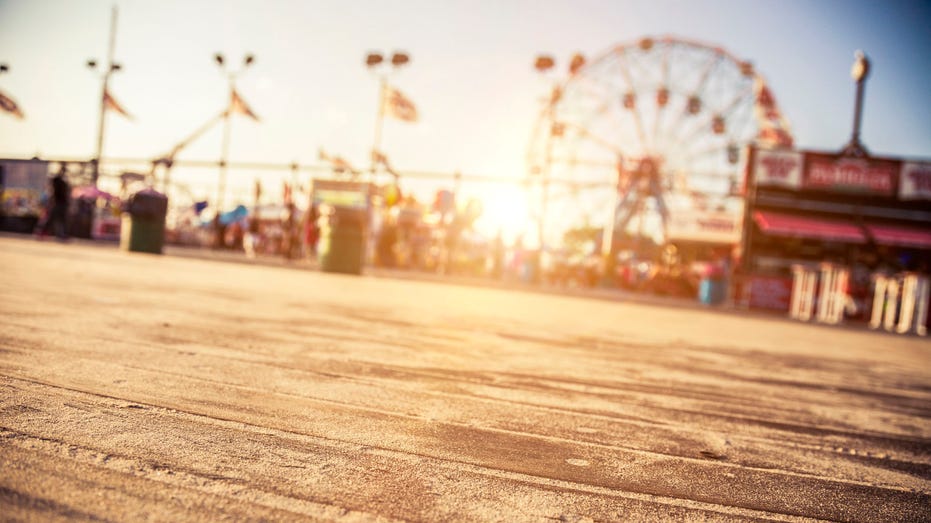 Amusement Park in Coney Island - NY