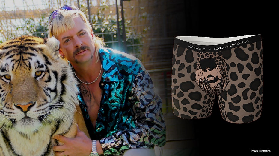 Bisschop Overleven lunch Tiger King' star Joe Exotic's fashion line is selling items like underwear;  is in very high demand: Report | Fox Business