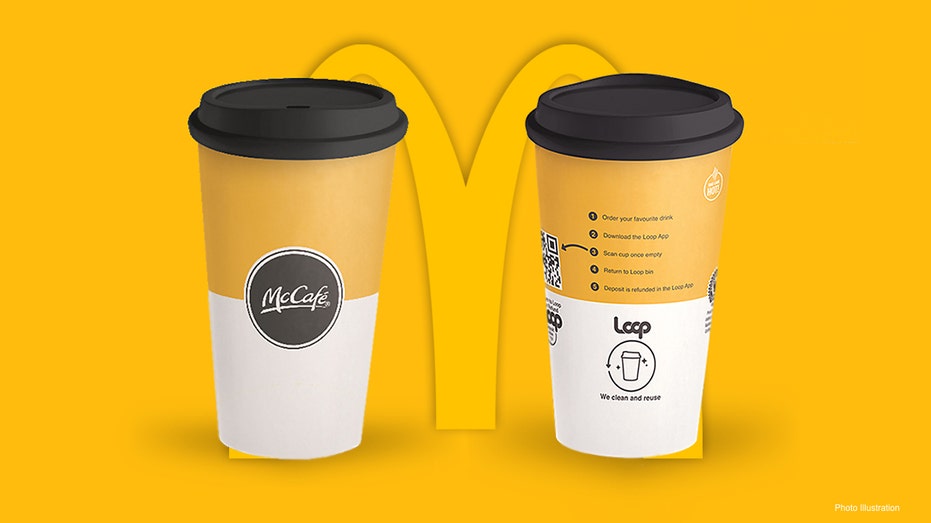 McDonald's to start testing reusable cups in effort to cut waste