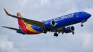 A Southwest airlines 737 max 8 landing at Ronald Regan National Airport(DCA) Arlington, Virginia, USA November 8th, 2018 Plane-Boeing 737 Max 8 Registration-n8704q Airport- DCA Photo Credit- Domonic Evaninia