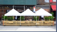 How COVID-safe is dining in a restaurant's outdoor tent?