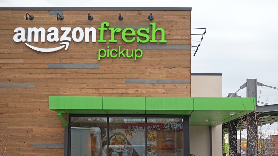 Amazon Fresh sign