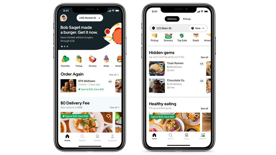 Uber tweaks app to further integrate food delivery with rides 