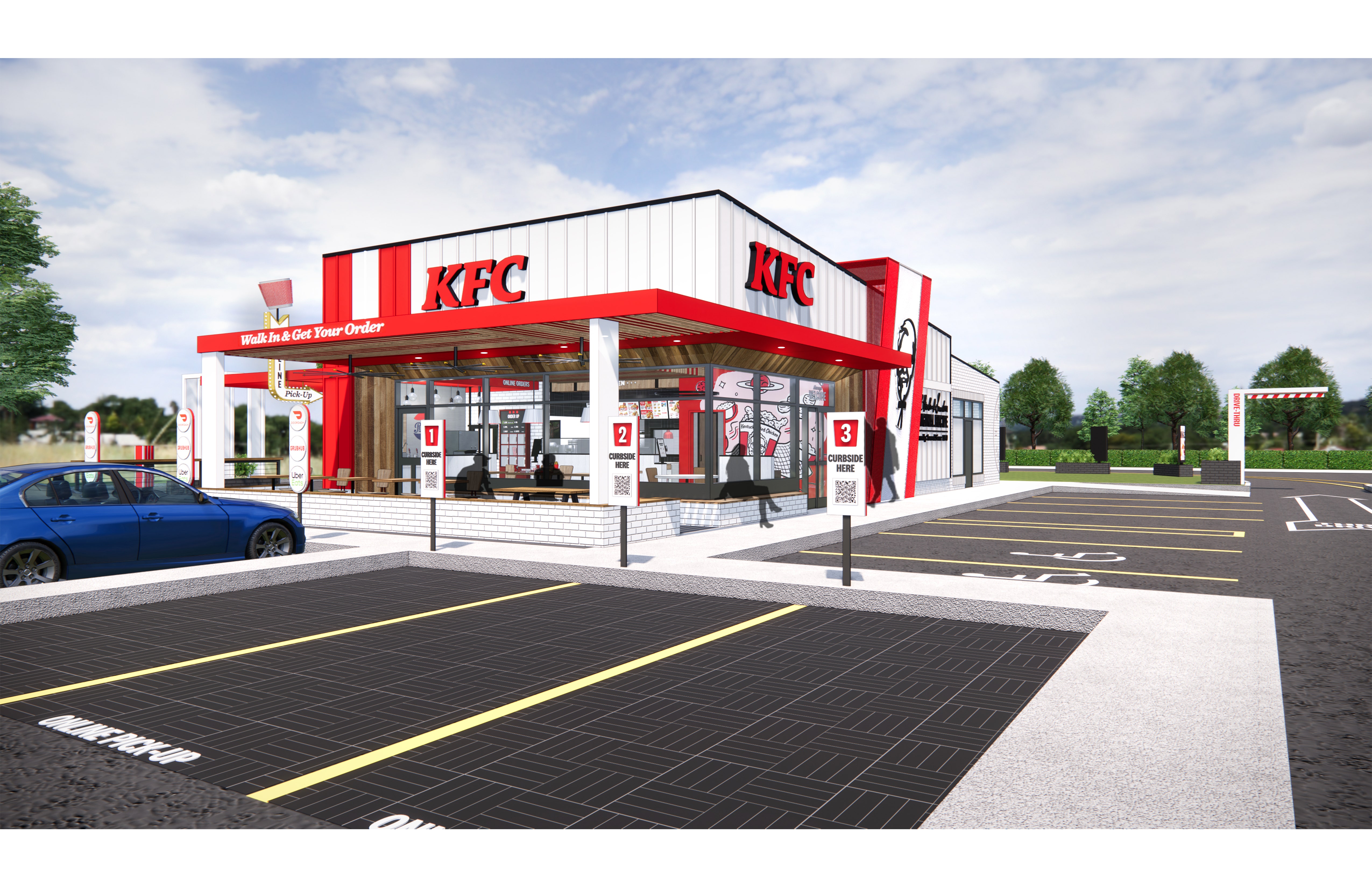 Download KFC unveils new restaurant designs for growing contactless ordering demand - Fox Business ...