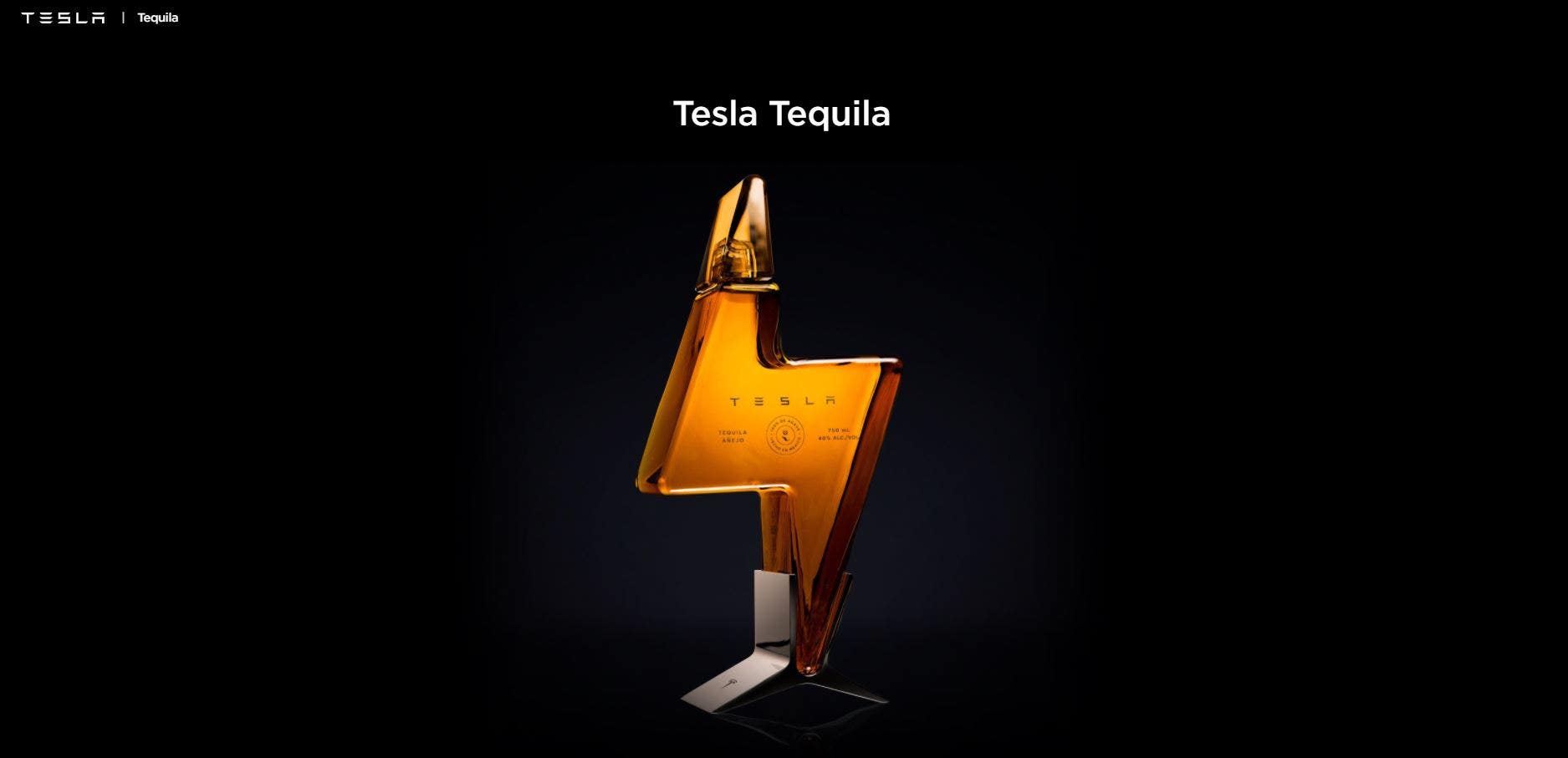 Elon Musk's new Tesla tequila sells out within hours of launch