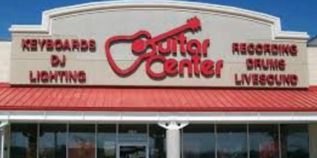 Guitar center going out outlet of business 2020