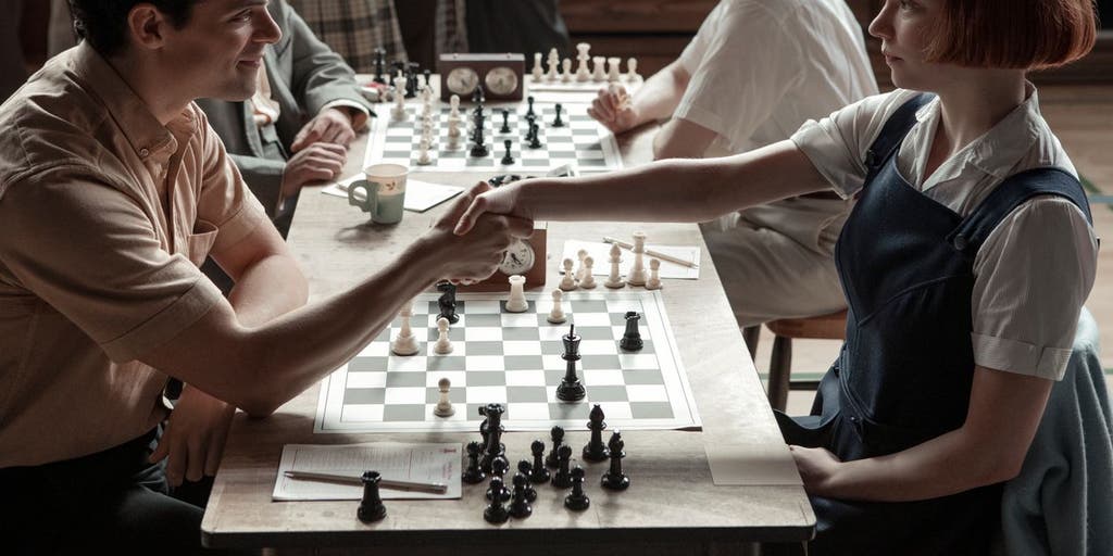 The Queen's Gambit and Increased Chess Sales, In 2020, there has been a  215% increase in the sale of chess sets. Beth Harmon would be proud., By  Netflix