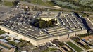 US Pentagon in Washington DC building looking down aerial view from above - Fox Business News
