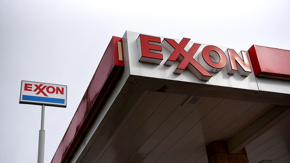 Exxon gas station