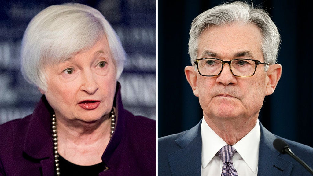 Janet Yellen, Jerome Powell of the Fed testifies about the relief of COVID-19, economy